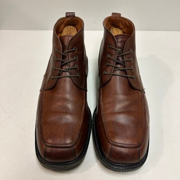 VERY GOOD VINTAGE Shellys London Chukka Boot Apron Toe Made in England 12 EU 46 - Picture 3 of 13